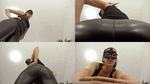 Burglar gets punished under my ass