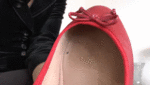 Leather Feet Smell of Leather Ballerinas, POV, JOI, Lady Vic