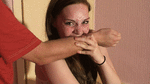 Sophie Strong Biting Teeth