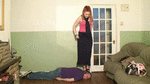 Your head serves as a dance mat