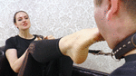 Mistress Anfisa - Massive foot slave submission