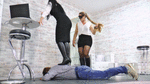 Lady Luciana and Lady Nora - This is our office loser